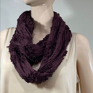Purple Infinity Scarf